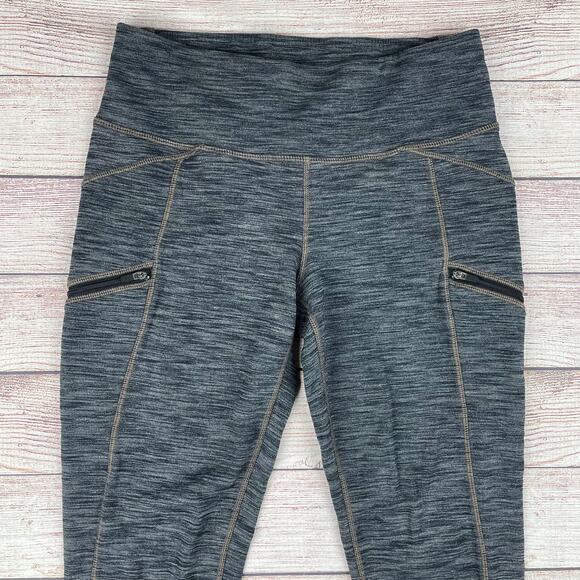 Athleta Cozy Drifter Leggings Heathered Gray - Picture 4 of 7